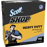 Shop Towels, Heavy-Duty, 16-4/5" L x 8-1/3" W SPOC Demo