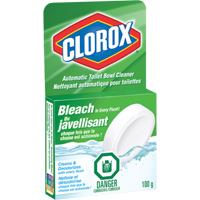 Nettoyant automatique &agrave; l'eau de Javel pour toilettes, 100 g, Tampon SPOC Demo
