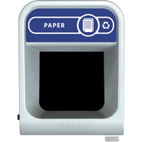 Configure Paper Waste Container, Bulk/Curbside/Deskside, Steel, 45 US gal. SPOC Demo