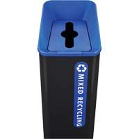 Sustain Mixed Recycling Container, Bulk, Plastic, 15 US gal. SPOC Demo