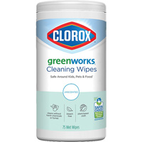 Lingettes nettoyantes GreenWorks, 75 lingettes SPOC Demo