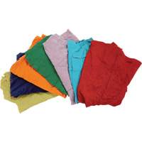 Chiffons fabriqu&eacute;s &agrave; partir de mat&eacute;riaux recycl&eacute;s, Coton, M&eacute;lange de couleurs, 25 lb SPOC Demo