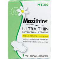 Serviettes Maxi Maxithins ultra minces avec ailes SPOC Demo