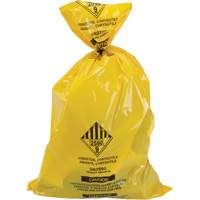 Doublures pour d&eacute;chets dangereux, Amiante, 40" lo x 26" la, 3 mils SPOC Demo