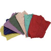 Chiffons fabriqu&eacute;s &agrave; partir de mat&eacute;riaux recycl&eacute;s, Molleton, M&eacute;lange de couleurs, 25 lb SPOC Demo