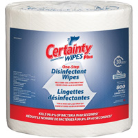 Plus Disinfectant Wipes, 7-9/10" x 5-9/10", 800 Count SPOC Demo