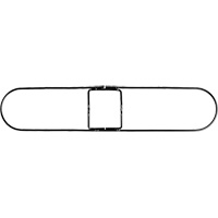 Clipper Dust Mop Frame, 36", Metal SPOC Demo