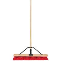 Balai-brosse &agrave; manche renforc&eacute;, 24", Moyen, Soies PVC SPOC Demo