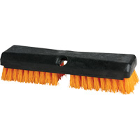 Cleaning Brush, 10" L, Polypropylene Bristles, Black/Red SPOC Demo