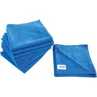 Chiffon de d&eacute;poussi&eacute;rage et nettoyage, Microfibre, Bleu SPOC Demo