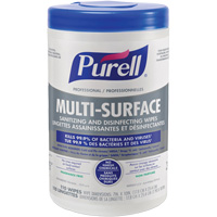 Professional Multi-Surface Sanitizing & Disinfecting Wipes, 7" x 10", 110 Count SPOC Demo