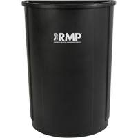 Poubelle demi-ronde, Poly&eacute;thyl&egrave;ne, 21 gal. US SPOC Demo
