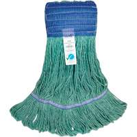 T&ecirc;te de vadrouille &agrave; bande large, Antimicrobien/Finition de plancher/Sp&eacute;cialis&eacute;, Coton/Rayonne/Synth&eacute;tique, Style Boucle SPOC Demo