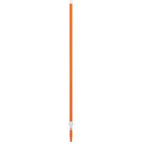 Manche, Balai/Brosse/Vadrouille &agrave; &eacute;pousseter/Support &agrave; tampon/Grattoir/Raclette/Vadrouille humide, Orange, T&eacute;lescopique, 62" - 109-2/5" lo SPOC Demo
