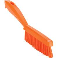 Brosse &agrave; main &eacute;troite &agrave; manche court, Soies Tr&egrave;s ferme, Longueur de 11-4/5", Orange SPOC Demo