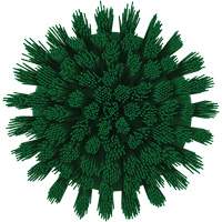 Brosse ronde HyDrive pour perceuse, Soies Tr&egrave;s ferme, Longueur de 3-1/10", Vert SPOC Demo