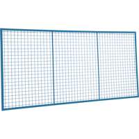 Wire Mesh Partition Components - Panels, 4' H x 8' W SPOC Demo