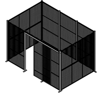 Ensembles de partitions en treillis métallique