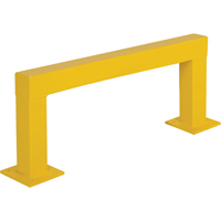 Barri&egrave;res de s&eacute;curit&eacute;, 4' la x 1,5' h, Jaune SPOC Demo