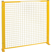 Protecteurs de p&eacute;rim&egrave;tre, 4,125' h x 2" la, Jaune SPOC Demo