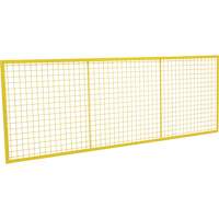 Wire Mesh Partition Components - Panels, 3' H x 8' W SPOC Demo