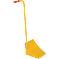 Ergo Handle Wheel Chock, Steel, Yellow, 8" W x 10-3/4" D x 9-1/8" H SPOC Demo