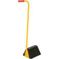 Ergo Handle Wheel Chock, 9-1/4" x 8" x 6", Black SPOC Demo