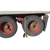 Ergo Handle Wheel Chock, 9-1/4" x 8" x 6", Black SPOC Demo
