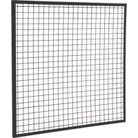 Wire Mesh Partition Panel, 4' H x 4' W SPOC Demo