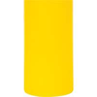 Capuchon en poly&eacute;thyl&egrave;ne pour borne de protection, 4-1/2" dia. x 64" l, Rouge/Jaune SPOC Demo