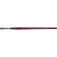 Flat Artist Brush, 1/4" Brush Width, Synthetic, Wood Handle SPOC Demo