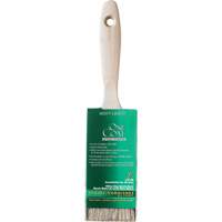One Coat Trim & Wall Brush, White China, Wood Handle, 2" Width SPOC Demo