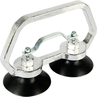 Vacuum Cups - Heavy-Duty Double Cup, 30 lbs. Capacity, 3", Pull-bar, 7" Handle Length SPOC Demo
