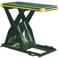 Hydraulic Backsaver Scissor Lift Table, Steel, 24" W x 48" L, 4000 lbs. Capacity SPOC Demo