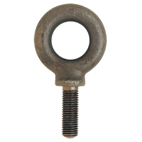 Eye Bolt, 54 mm Dia., 38 mm L, Uncoated Natural Finish, 2266 lbs. (1.133 tons) Capacity SPOC Demo