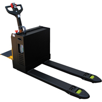 Transpalette &eacute;lectrique motoris&eacute; a/plateforme &agrave; conducteur debout, Capacit&eacute; 4500 lb, 48" lo x 30,25" la SPOC Demo