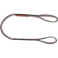 Polyester Web Sling, Double Ply, Double Eye, Type 3, 1" W x 4' L, 3100 lbs. Vertical Cap. SPOC Demo