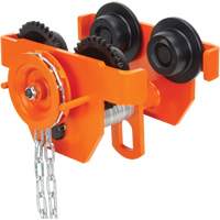 Adjustable Trolley with Safety Plates, 1000 lbs. (0.5 tons) Capacity, 2-5/16" - 4-14/16" SPOC Demo