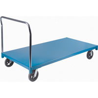 Heavy-Duty Platform Truck, 72" L x 36" W, 2000 lbs. Capacity, Rubber Casters SPOC Demo
