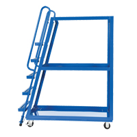 Stock Picking Cart, Steel, 21-7/8" W x 56-1/8" D, 3 Shelves, 1000 lbs. Capacity SPOC Demo