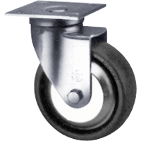 Heavy-Duty Caster, Rigid, 8" (203.2 mm), Urethane, 1000 lbs. (453.6 kg.) SPOC Demo