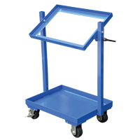 Stock Cart, Steel, 30-11/16" W x 19-1/4" D, 2 Shelves, 200 lbs. Capacity SPOC Demo