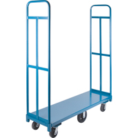 U-Boat Platform Truck, 60" L x 18" W, 1500 lbs. Capacity, Rubber Casters SPOC Demo