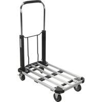 Foldable Platform Trucks, Aluminum, 300 lbs., 28" L x 16" W, 32" High SPOC Demo