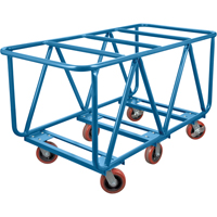 Chariot &agrave; plateforme pour mat&eacute;riaux de construction, 60" x 30" x 33", Capacit&eacute; 2500 lb SPOC Demo