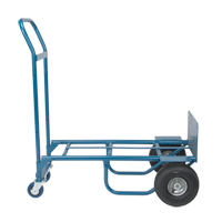 Convertible Deluxe Hand Truck, Steel, 800 lbs. Capacity SPOC Demo