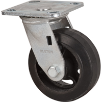 Mold-on Caster, Swivel, 5" (127 mm), Rubber, 440 lbs. (199 kg.) SPOC Demo