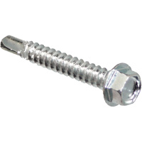 Self Drill Hex Washer, 1" x 10" L, Zinc Plated SPOC Demo
