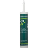 Dowsil 732 Multi-Purpose Silicone Sealant, 300 ml, Cartridge, White SPOC Demo