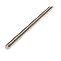 Threaded Rod, 1"-8, 36" L, Stainless Steel, Grade 18-8 Grade SPOC Demo
